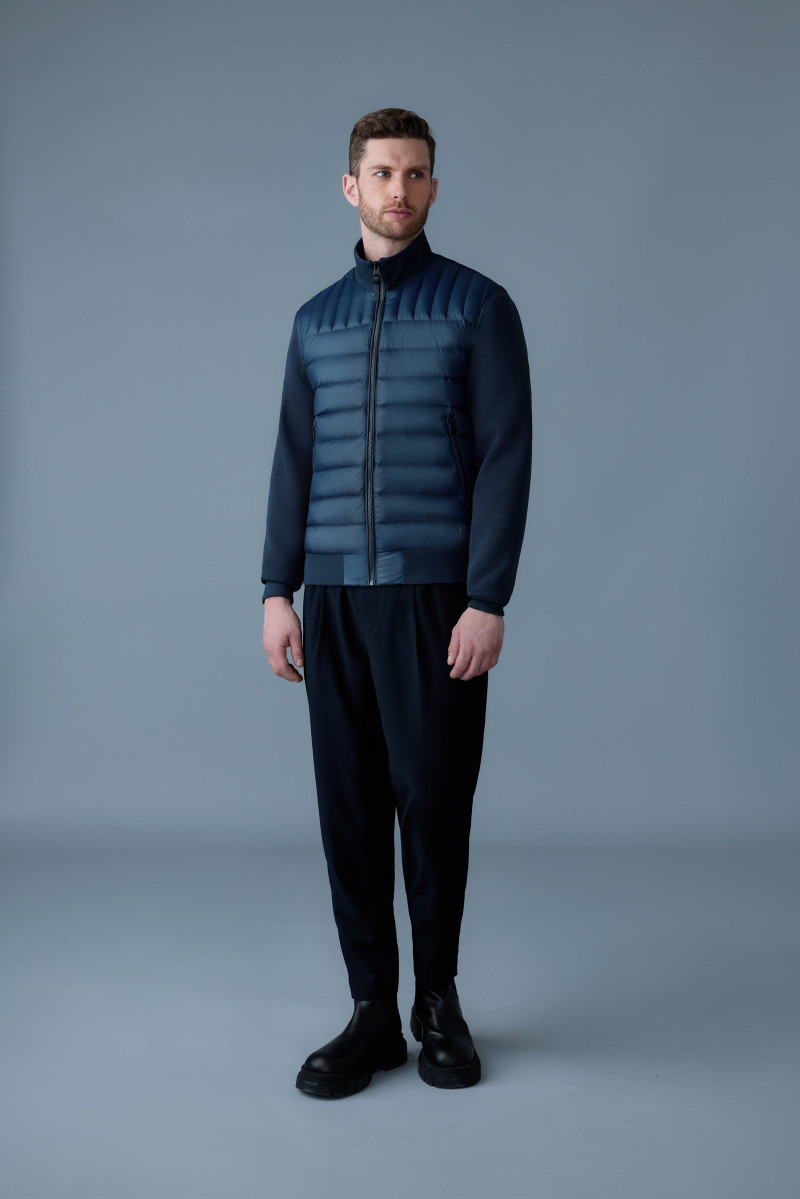 MACKAGE COLLIN-R Nano Down Mixed Media Bomber Jacket outlook