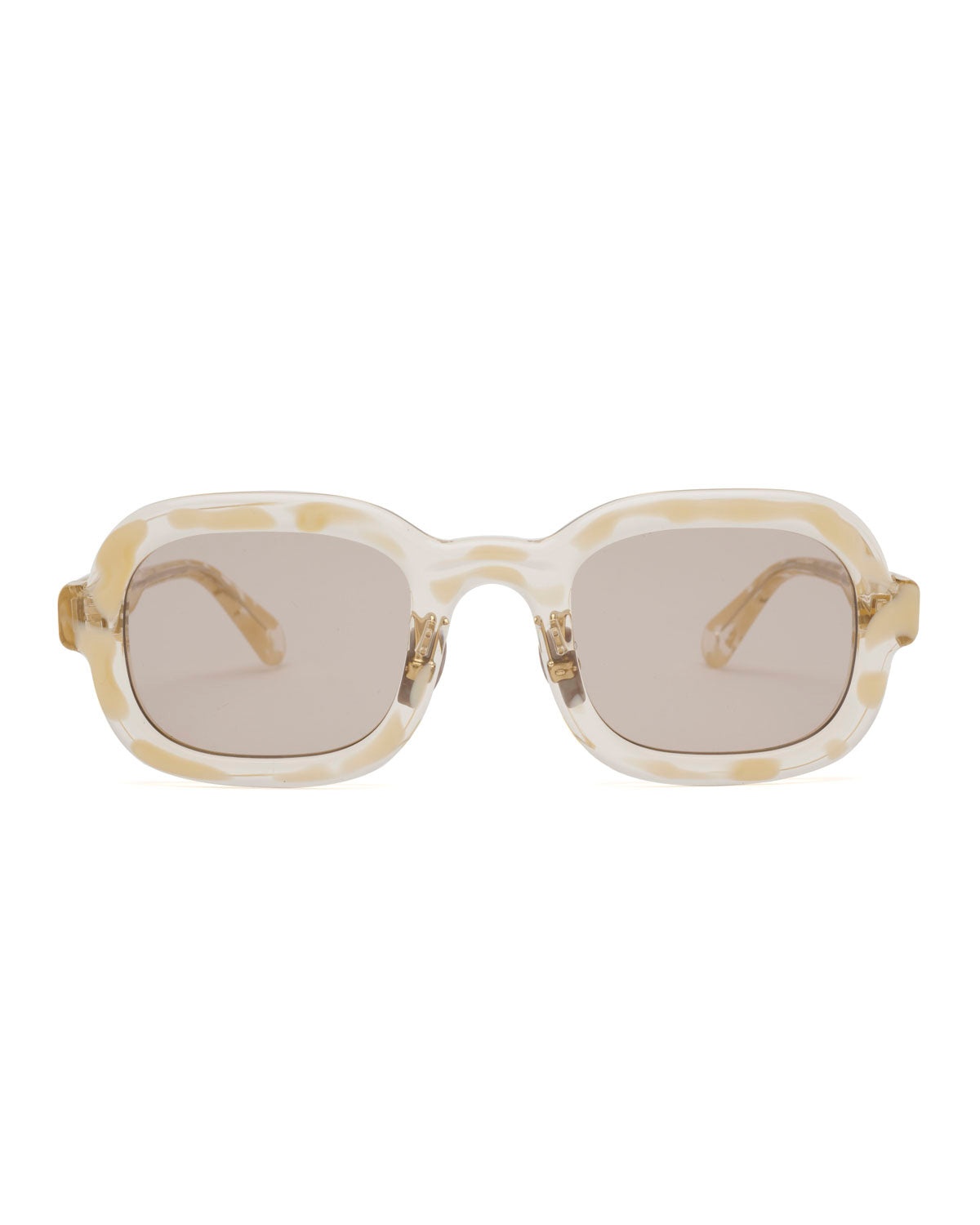 Newman Post Modern Primitive Eye Protection - Milk Tortoise - 1
