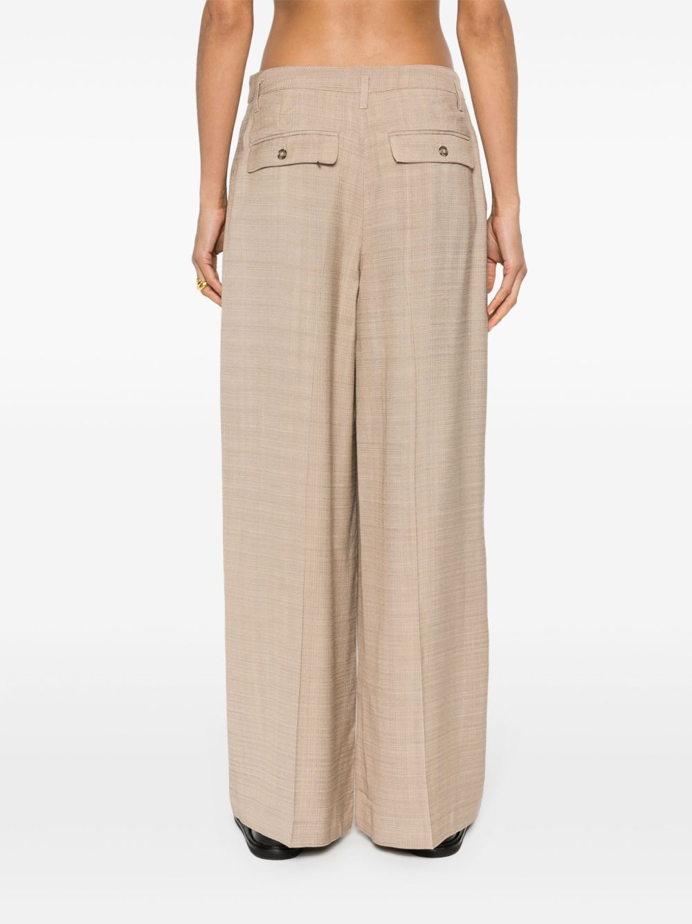 Lotus wide-leg trousers - 4