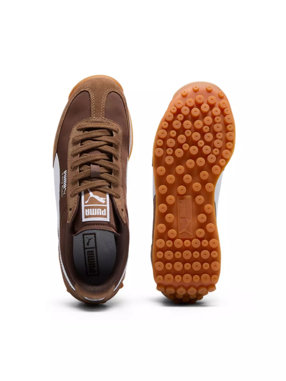 PUMA Easy Rider S&N "Haute Coffee/PUMA White/Espresso Brown" Women's Shoe - 4