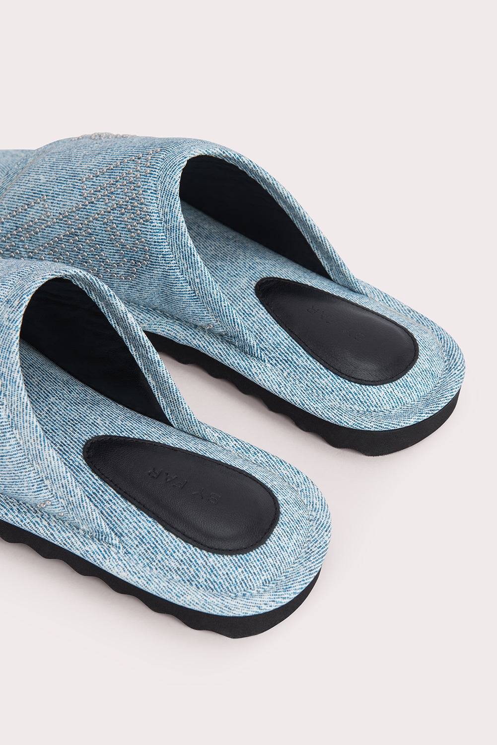 Ari Denim Stud Leather - 5