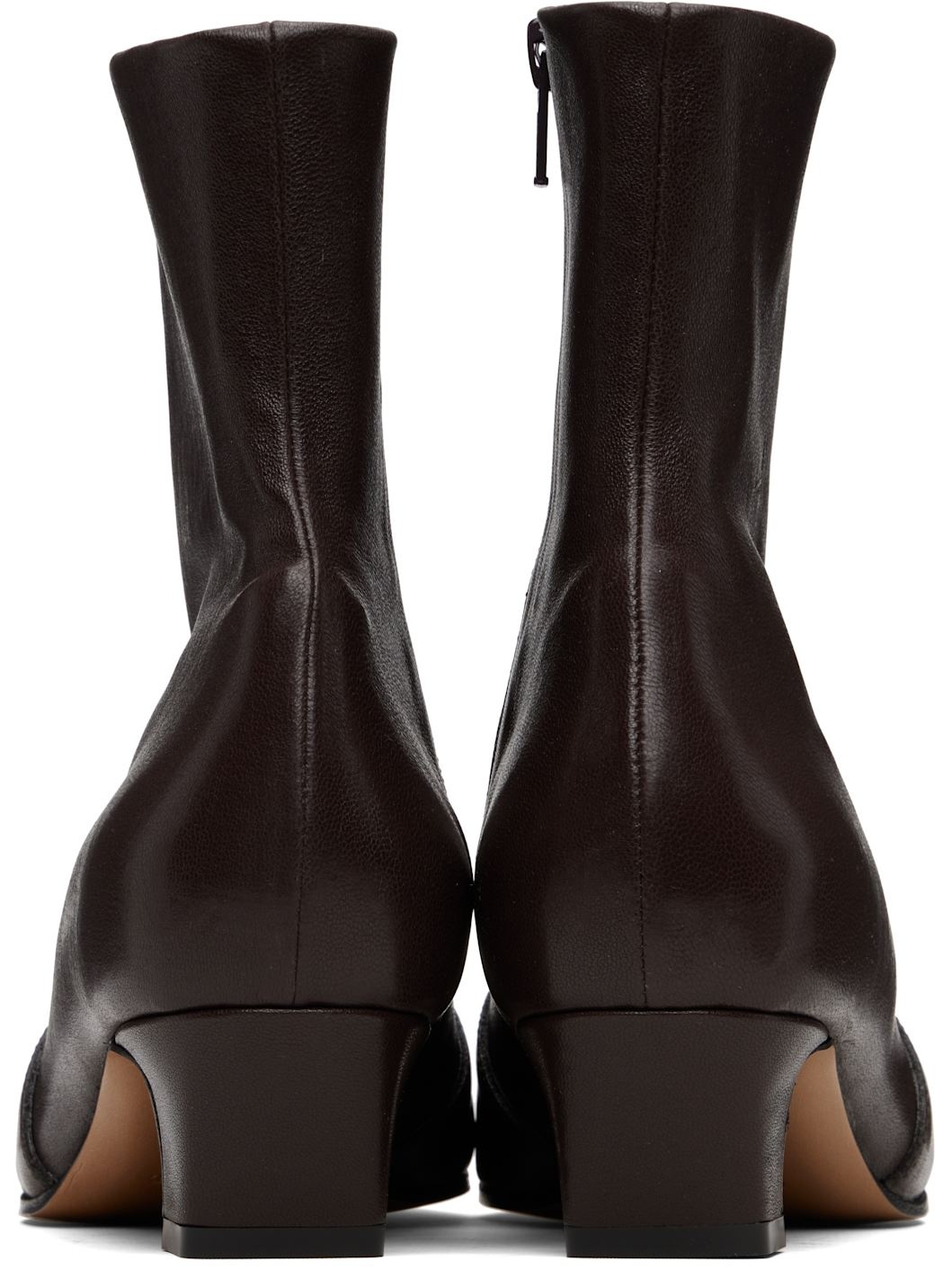 Brown Nevada Stretch Low Boots - 2