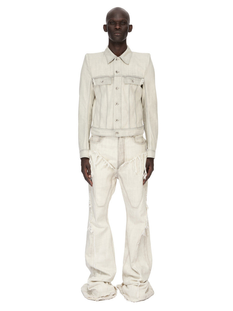 Rick Owens DRKSHDW SLIVERED BOOTCUT outlook