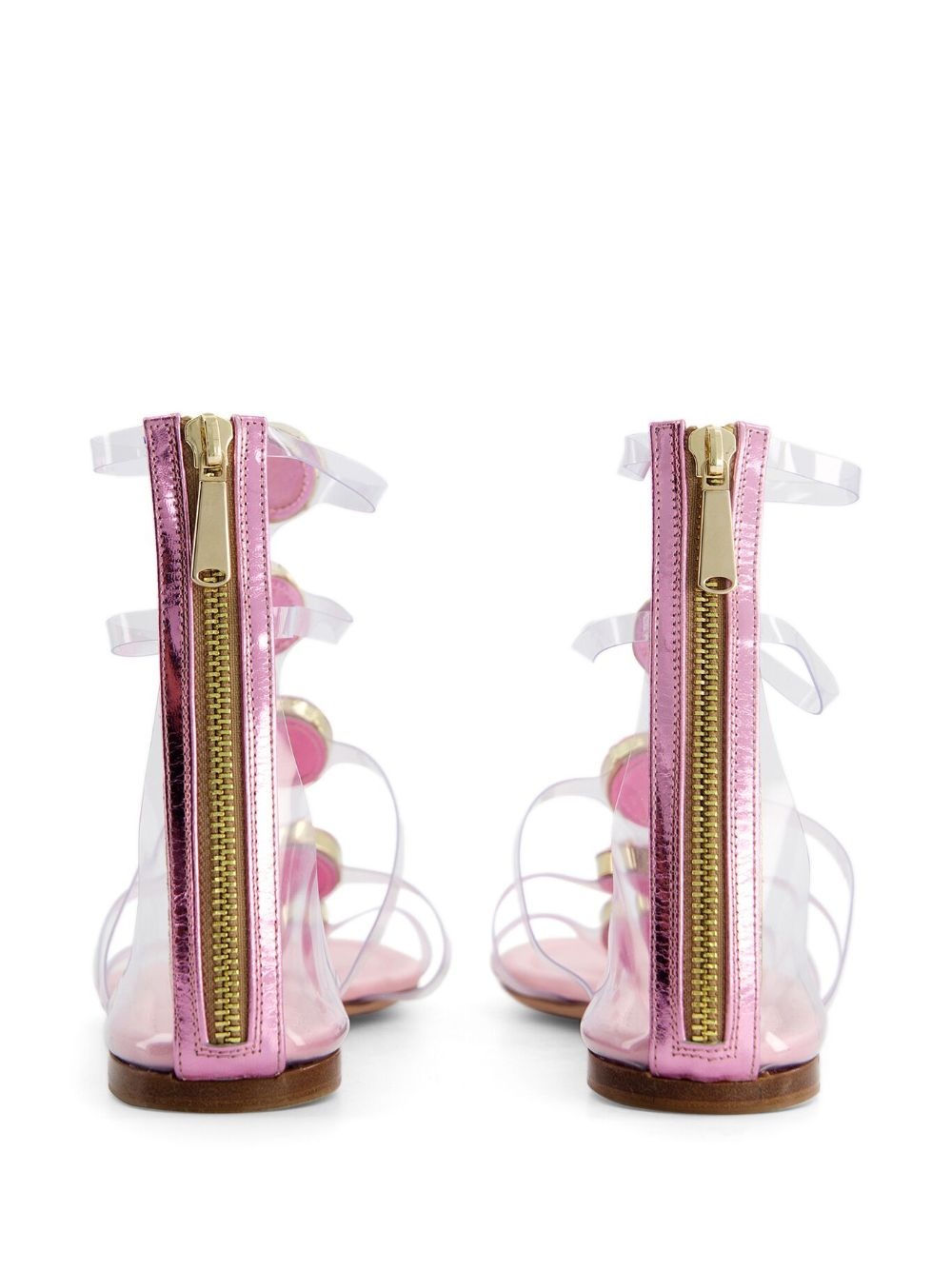 Diamond Clash flat sandals - 3