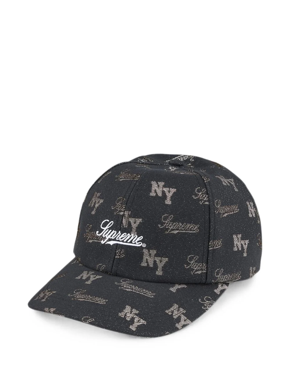 Monogram 6-panel cap - 1