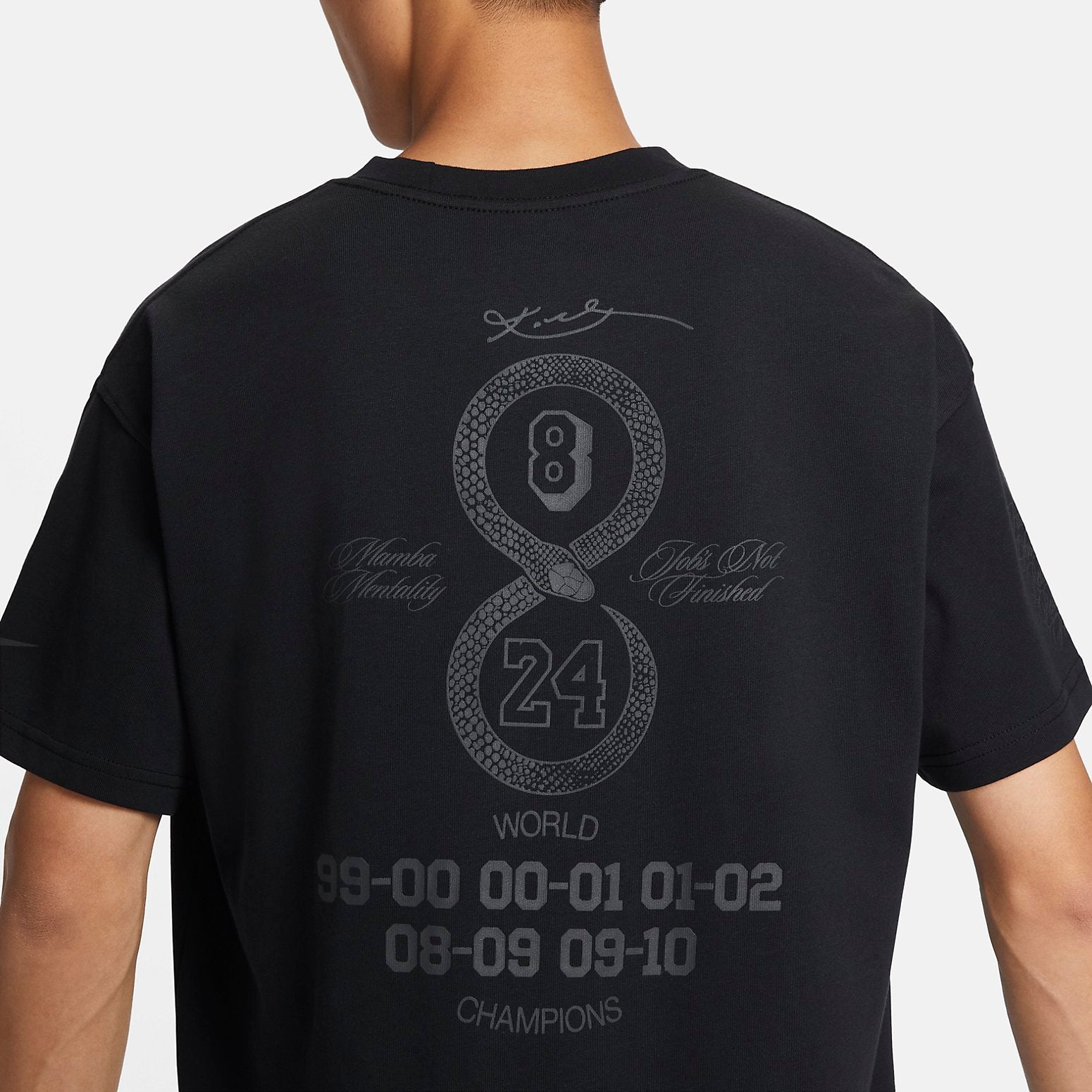 Nike Kobe Bryant Short Sleeves Tee 'Mamba Mentality' FV6067-010 - 5