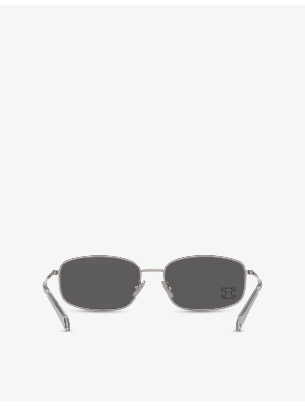 CL40285U Triomphe Square-Frame Metal Sunglasses - 4