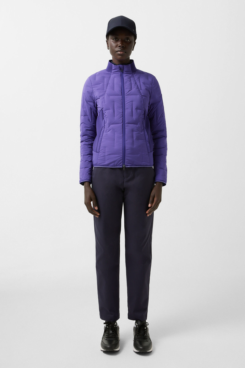 BOGNER Jina lightweight down jacket in Violet outlook