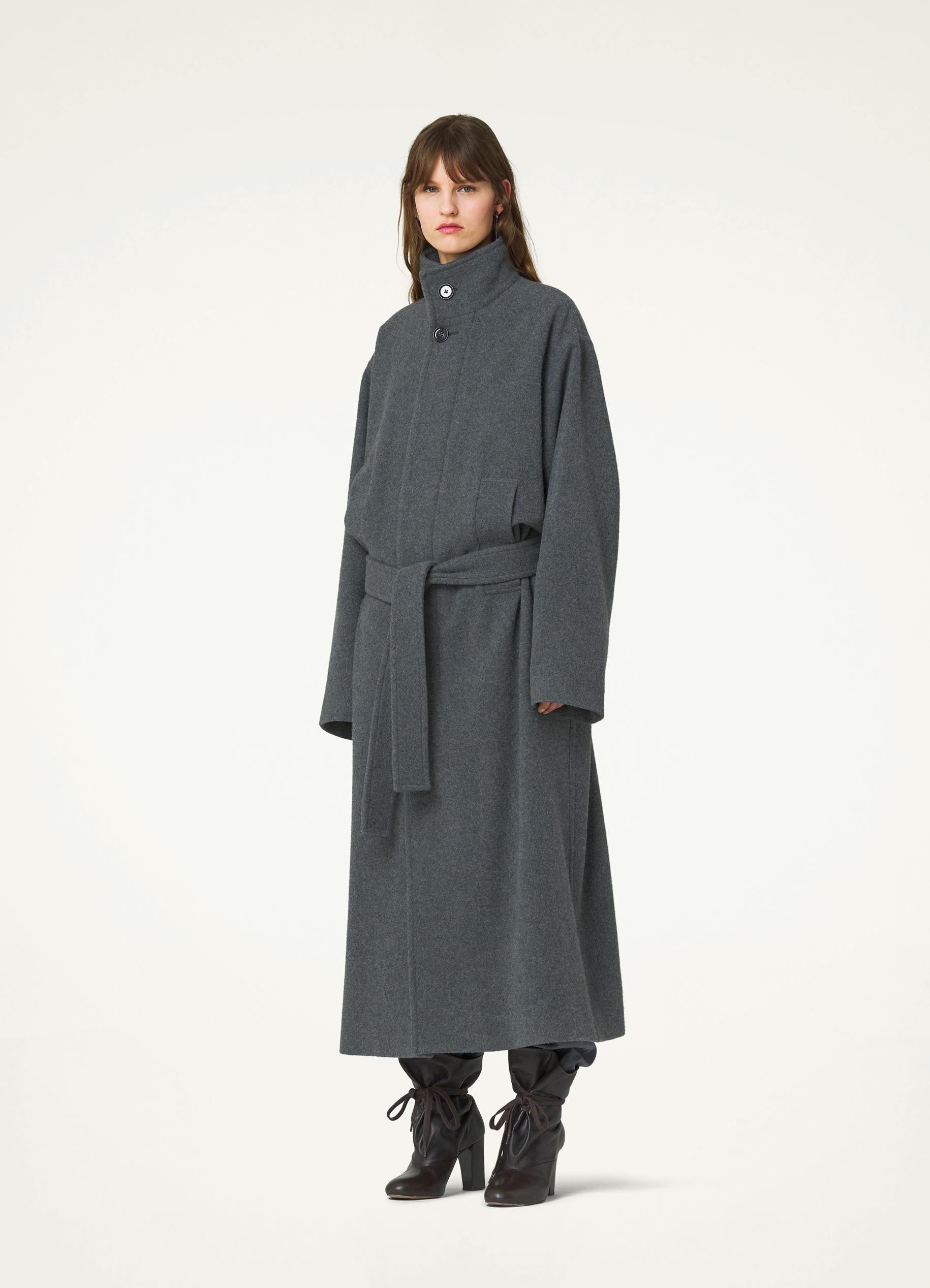 BATHROBE COAT
WOOL CASHMERE - 6