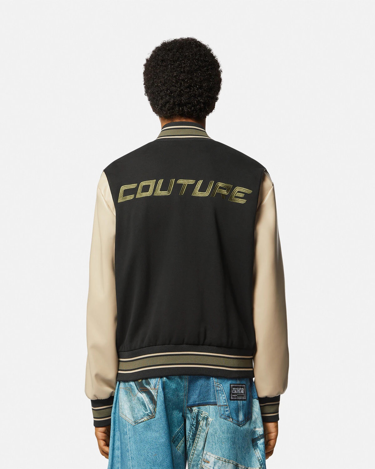 Logo Patch Bomber Jacket - 5