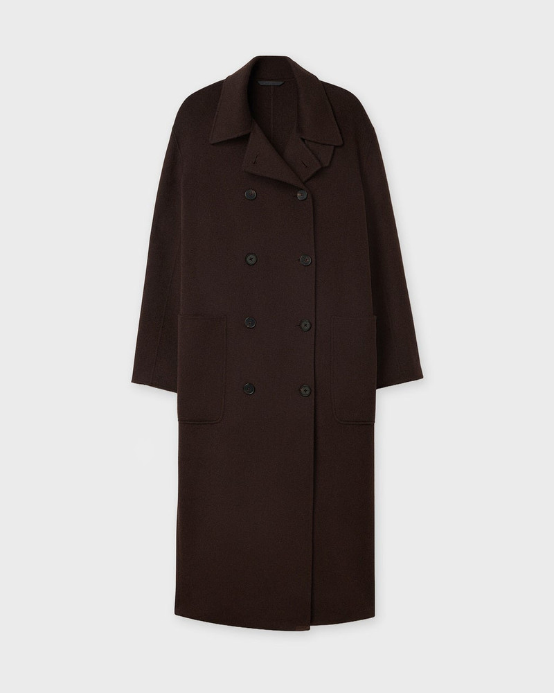 Coat Amelia Doublé  Chocolate 1