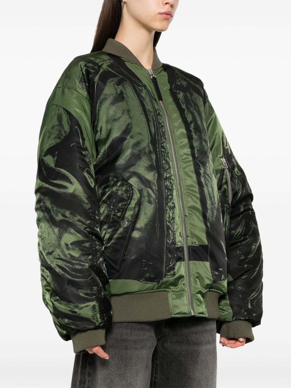 The Trompe l'oeil bomber jacket - 3