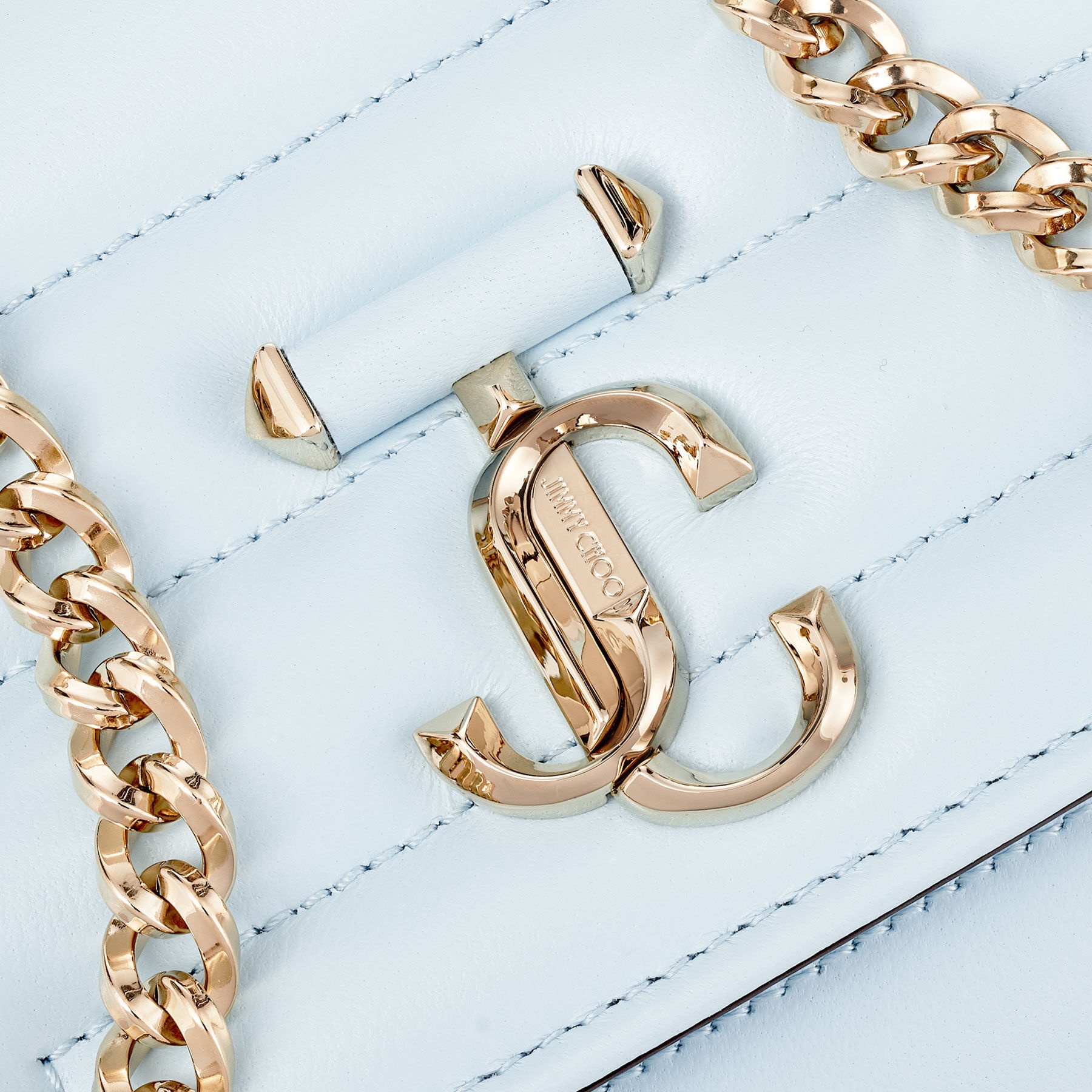 Avenue Clutch
Ice Blue Avenue Nappa Leather Clutch Bag - 4