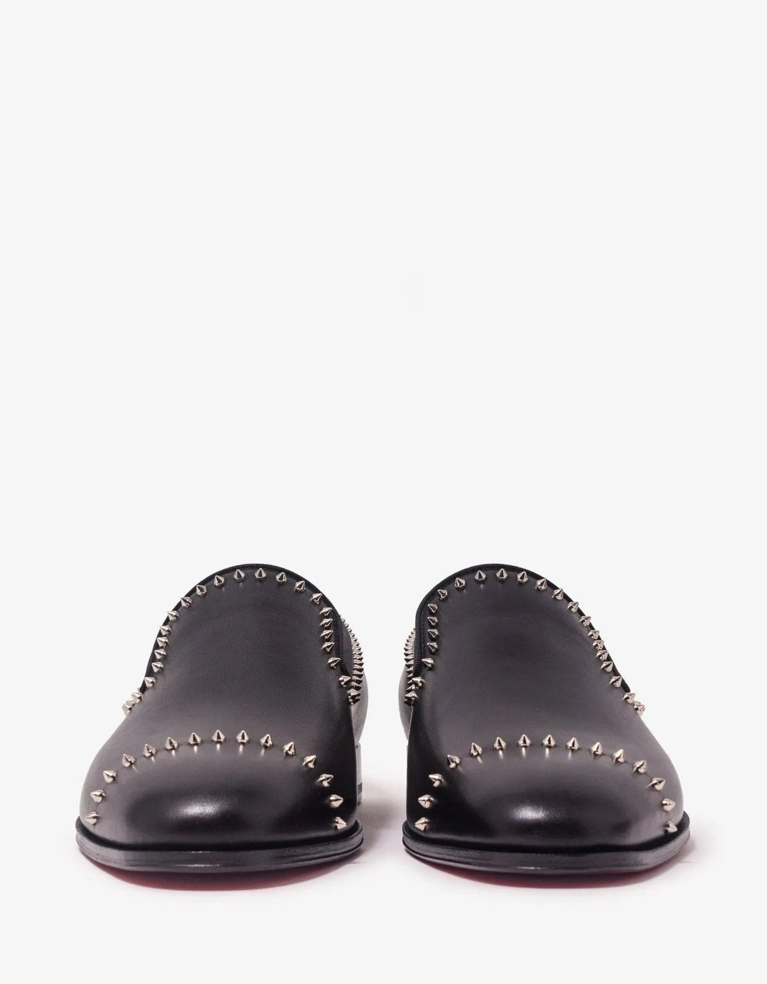 Christian Louboutin Dandy Cloo Flat Black Loafers - 5