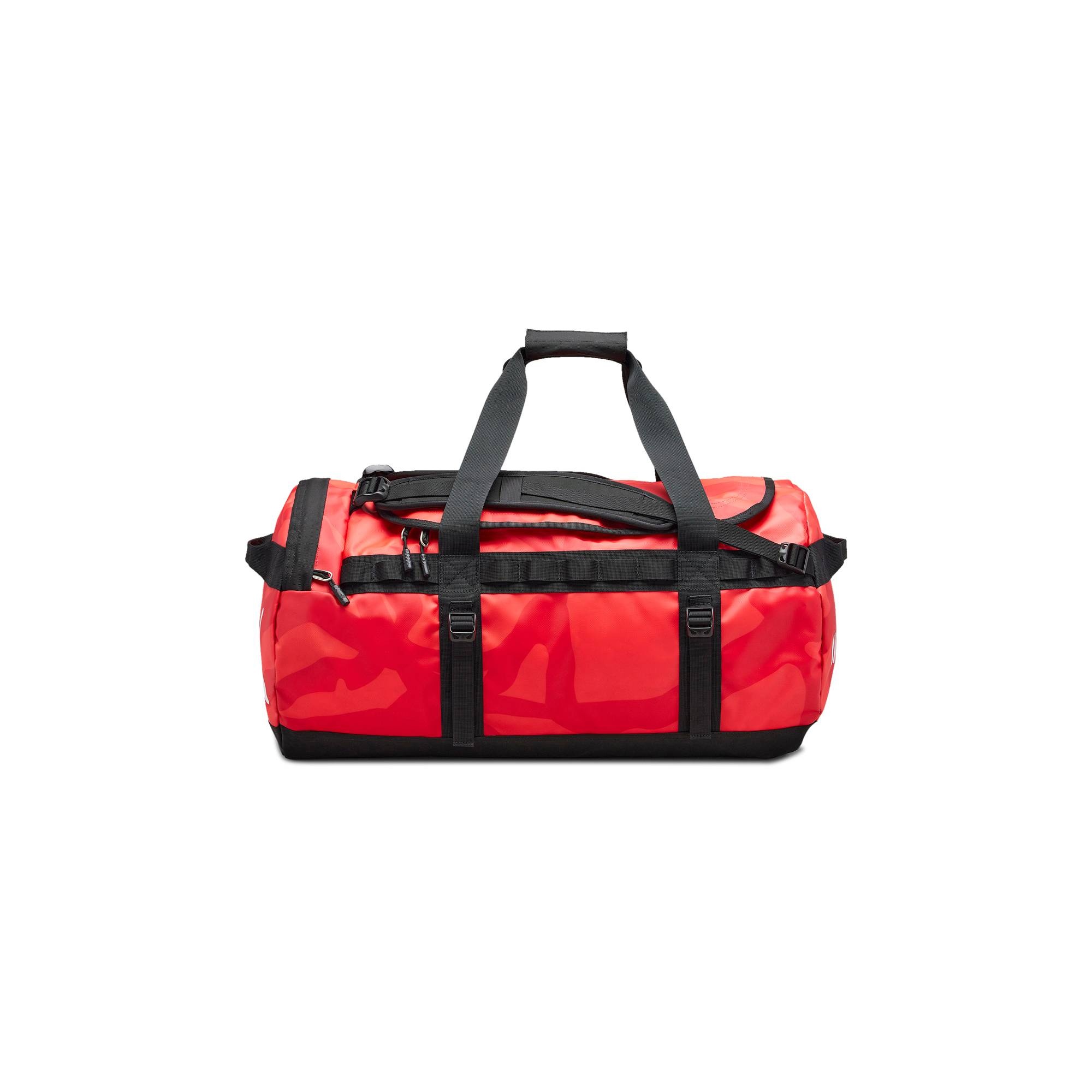 The North Face x KAWS Medium Basecamp Duffle 'Brilliant Coral' - 1