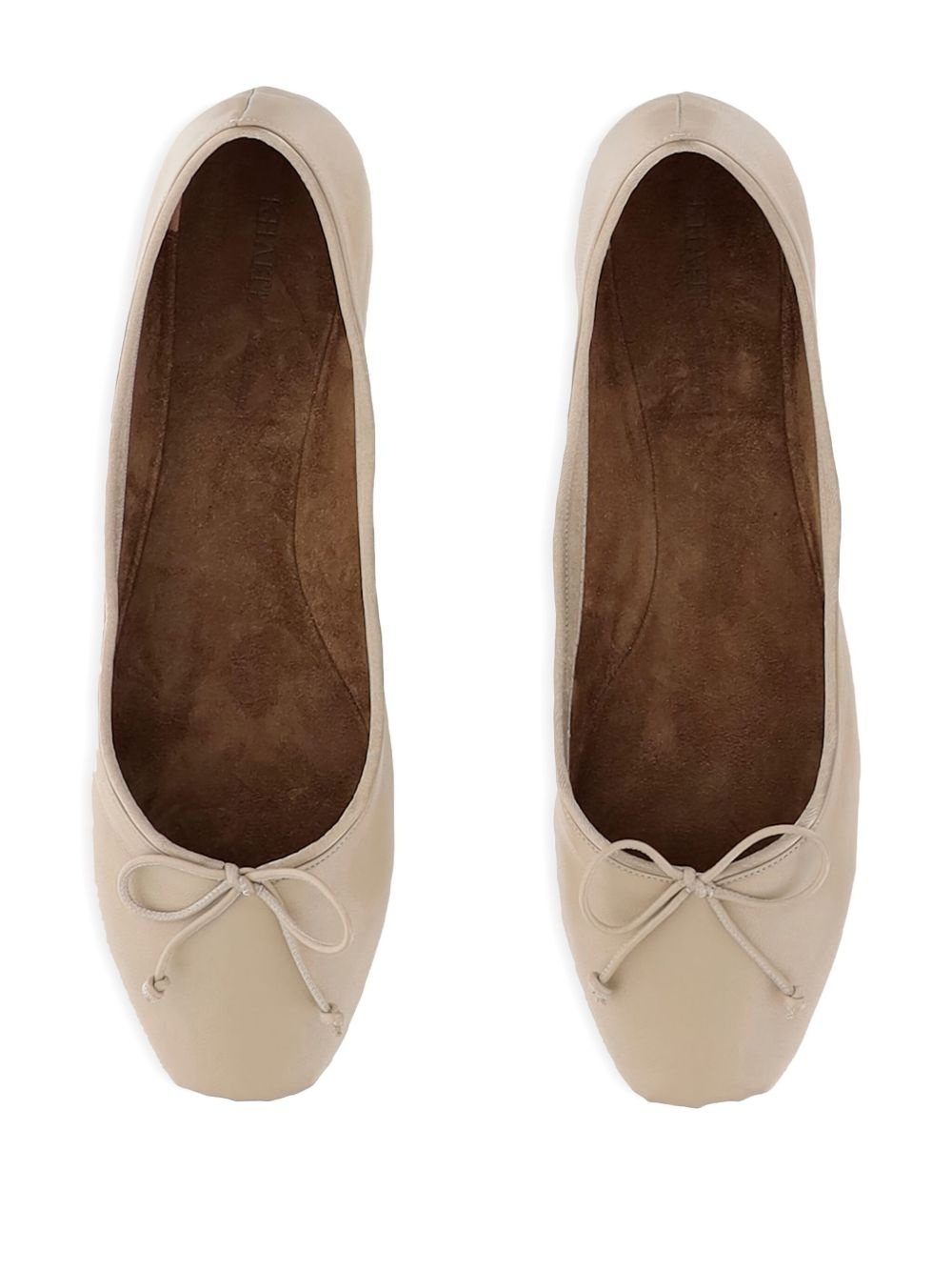 bow-detail ballet flats - 4