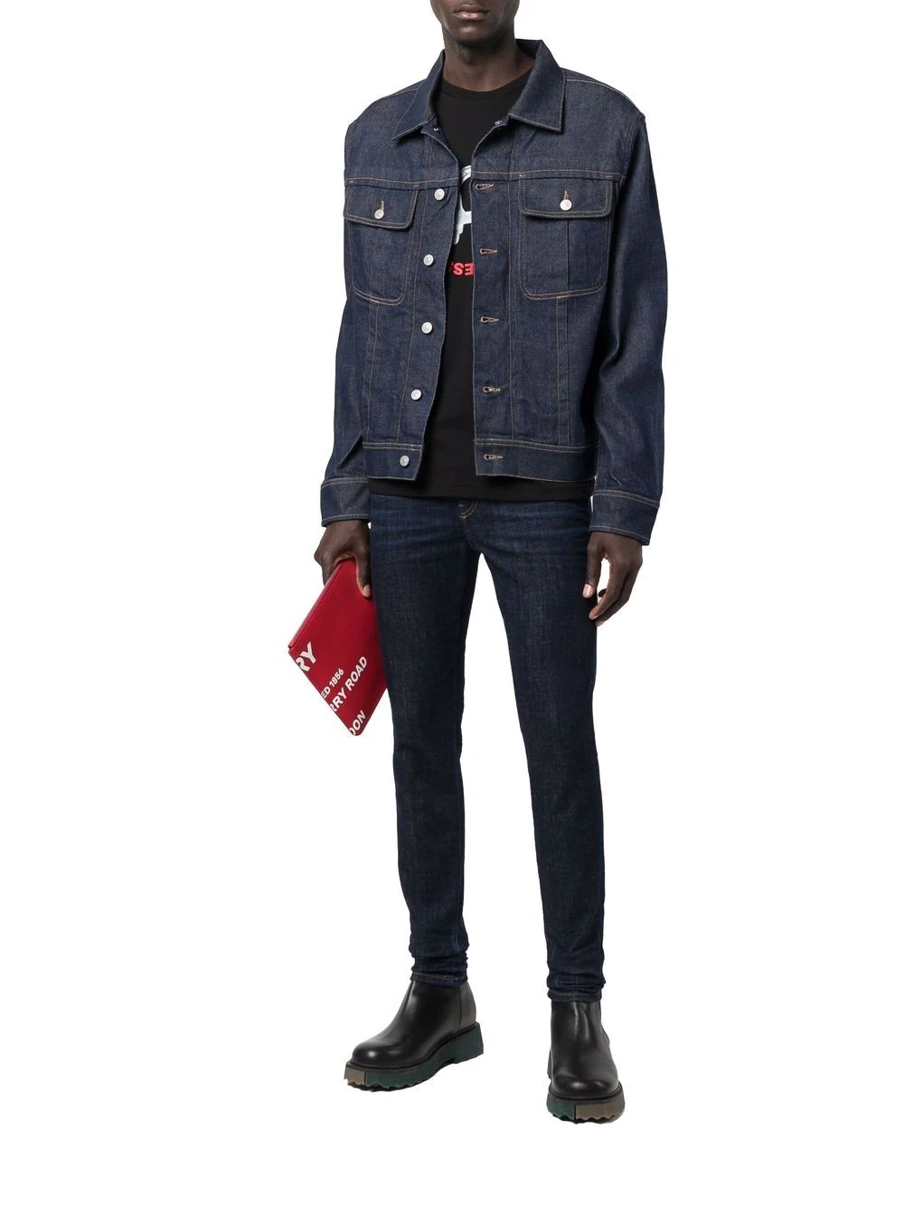 Candiani Coreva™ Trucker denim jacket - 2