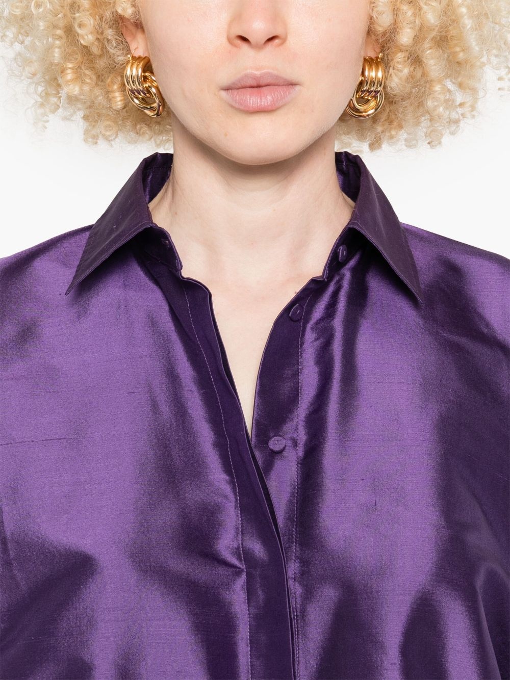 silk blouse - 5
