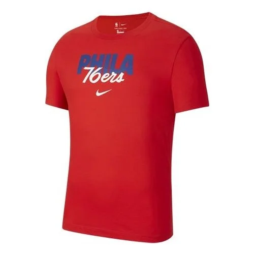 Nike Philadelphia 76 DNA Nike DRI-FIT NBA Short Sleeve Red CK8967-657 - 1