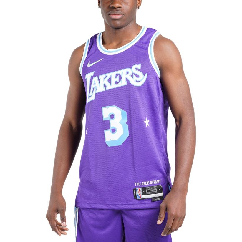 Nike x NBA LA Lakers 21-22 Jerseys 'Anthony Davis 3' DB4032-505 - 5