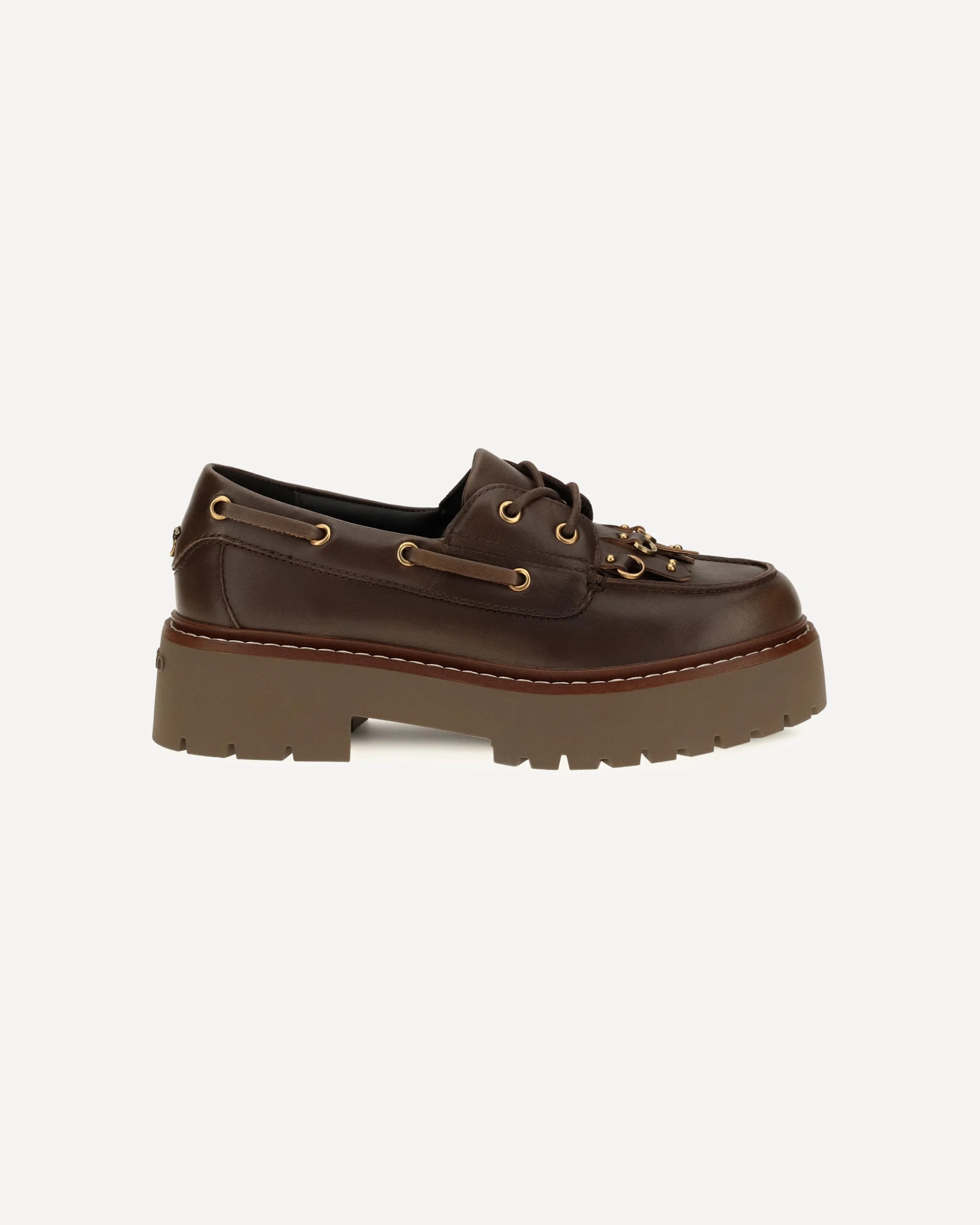 Margaret 01 brushed leather Loafers - 1