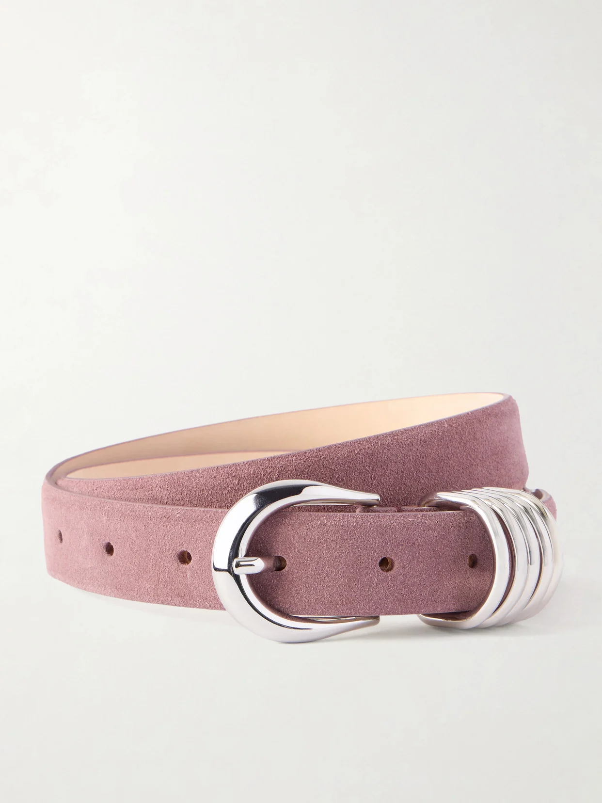 2.5 Cm Hollyhock Suede Belt - 1