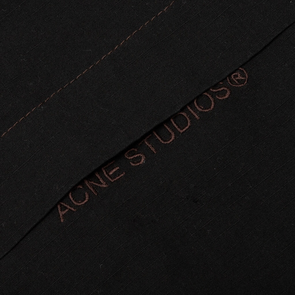 ACNE STUDIOS HOODED DOWN JACKET - BLACK - 3