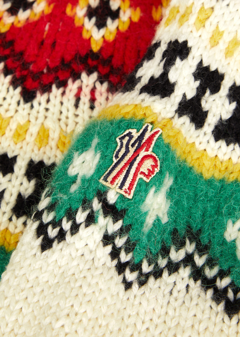 Fair Isle wool-blend jumper - 5
