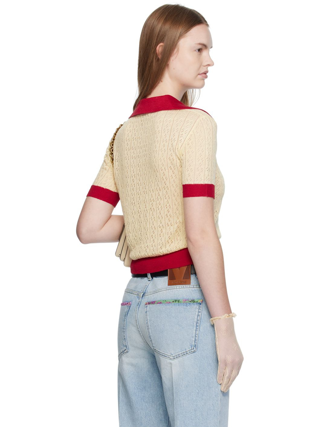 Beige Flax Linen Polo - 3
