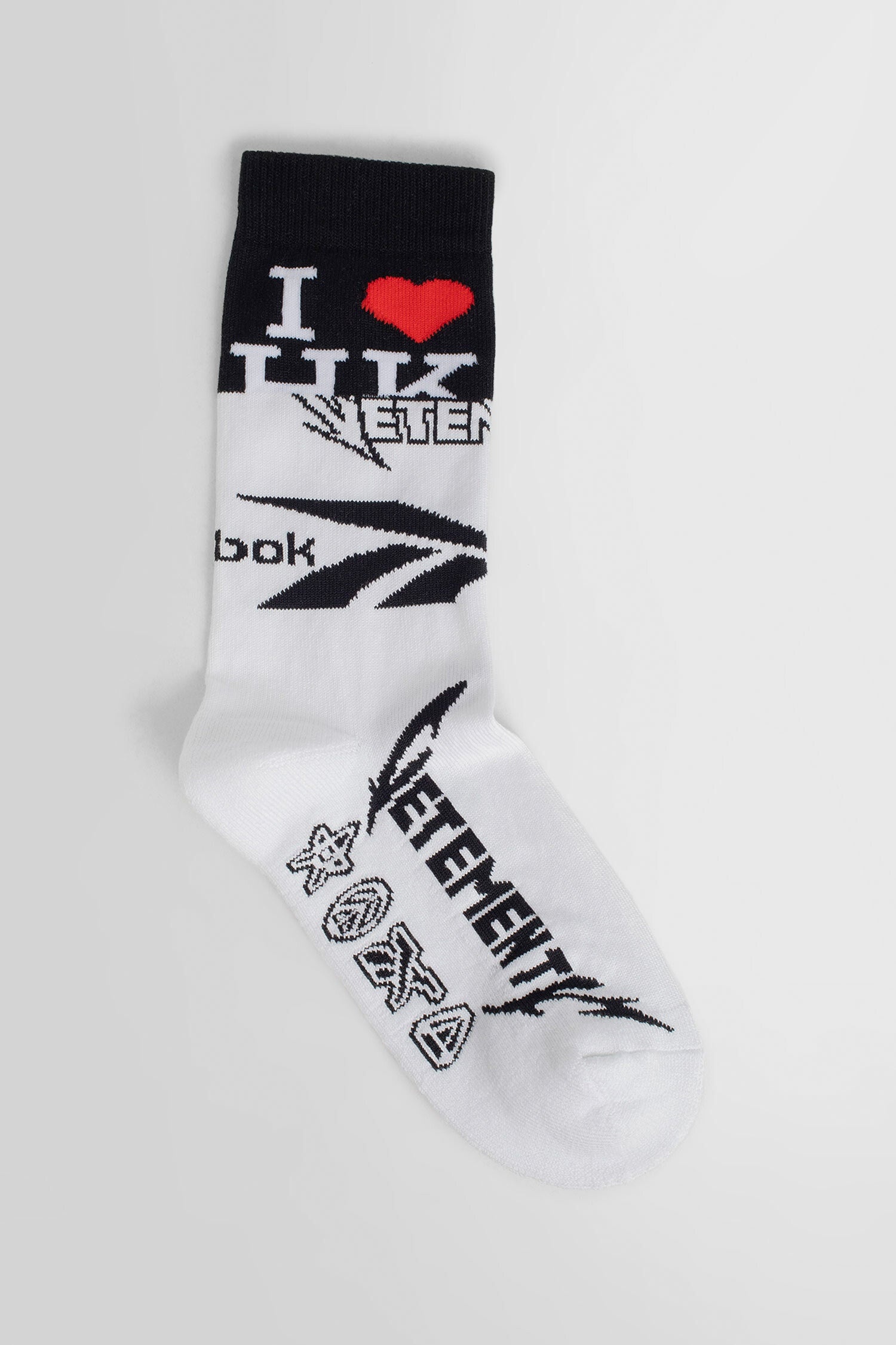 VETEMENTS MAN BLACK&WHITE SOCKS - 1