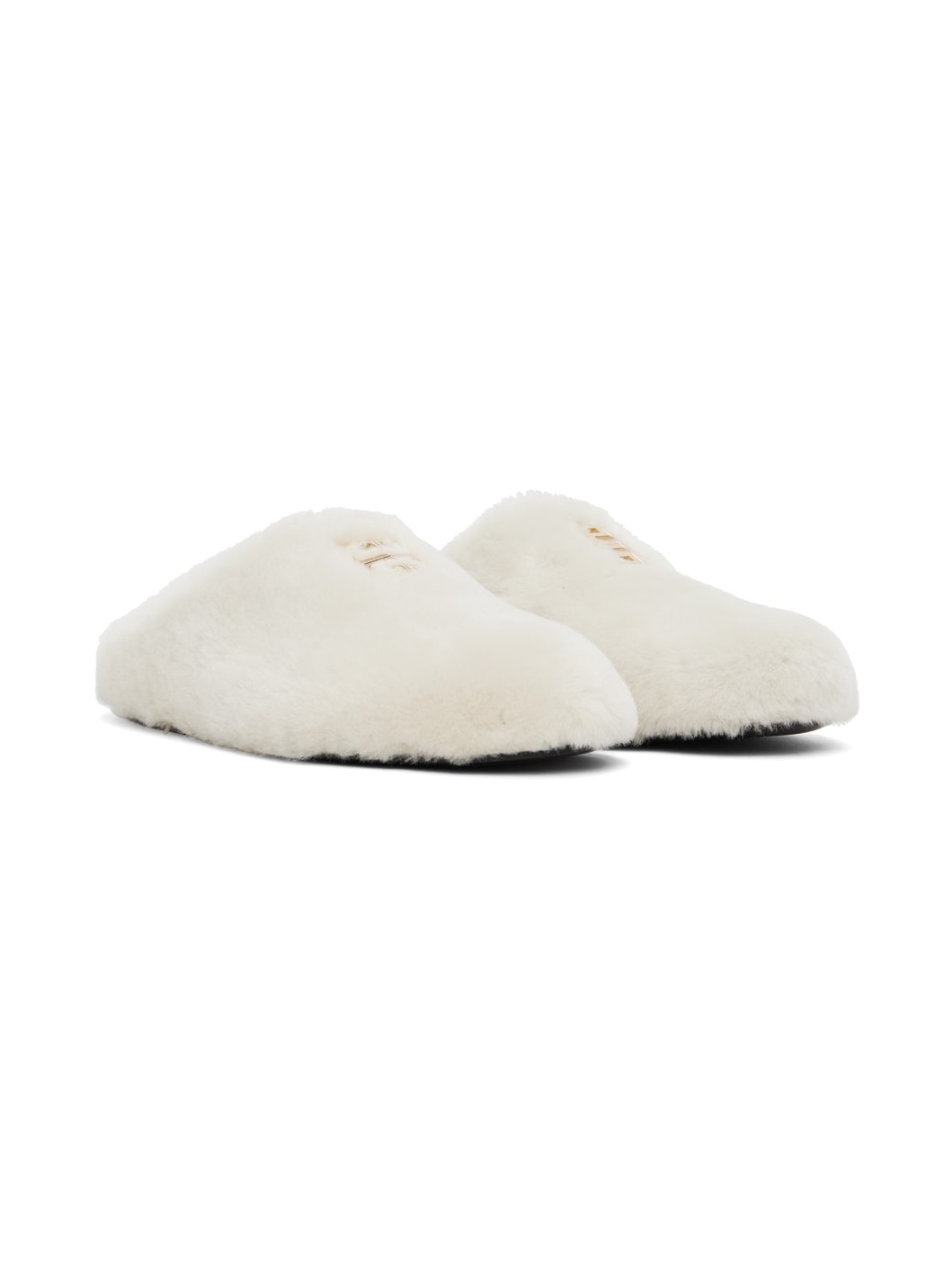 Off-White 4G Shearling Slippers - 4