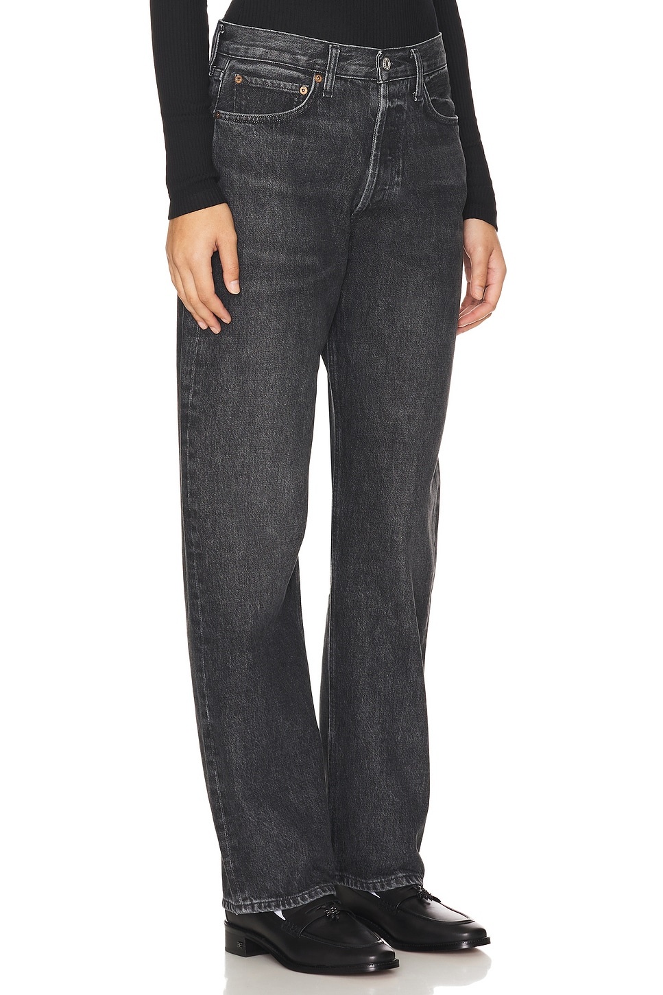 Kelly High Rise Relaxed Straight - 2