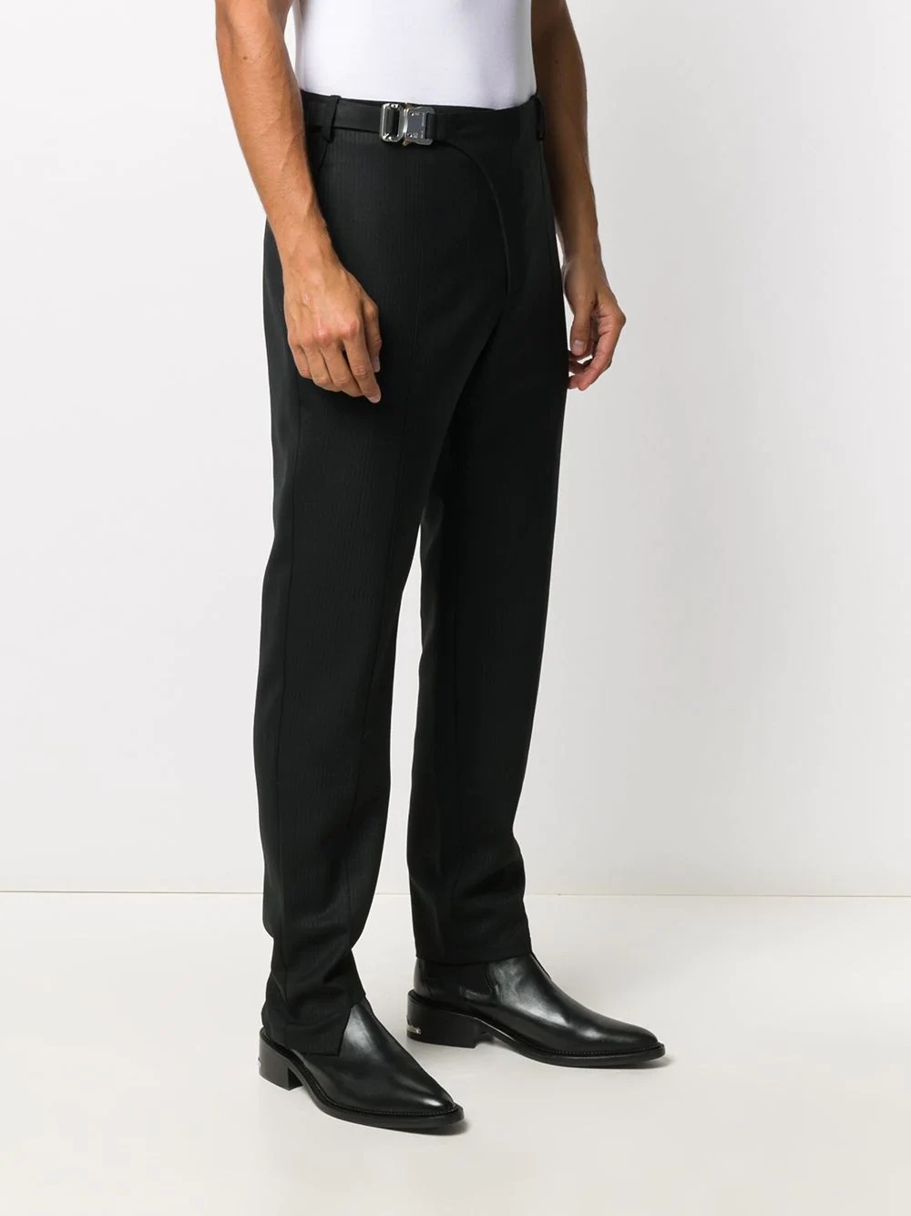 buckled tailored trousers - 3