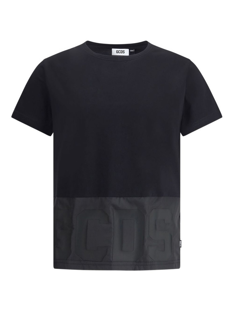 logo-tape T-shirt 1