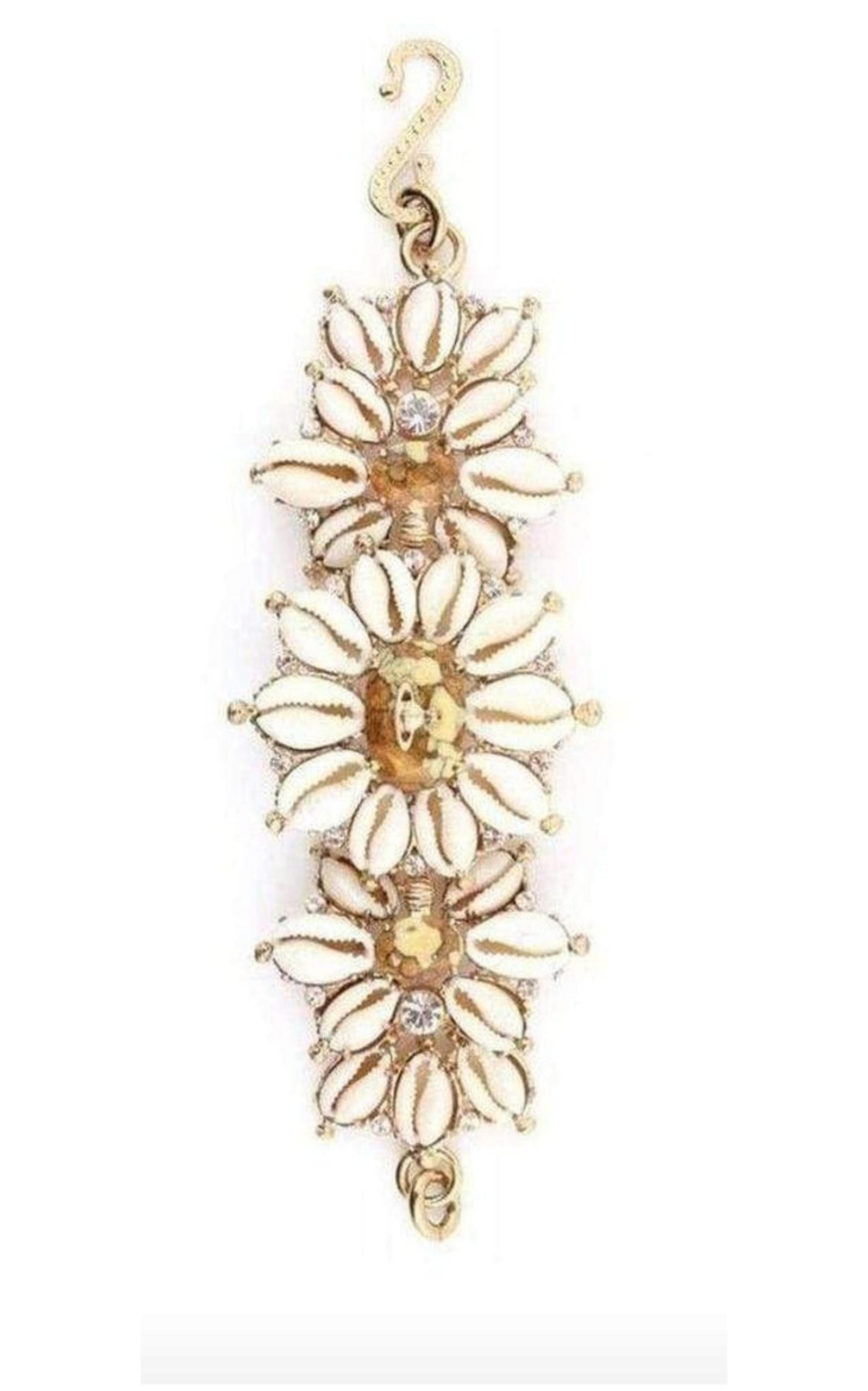 Lusaka Pleated Gold Bracelet - 2