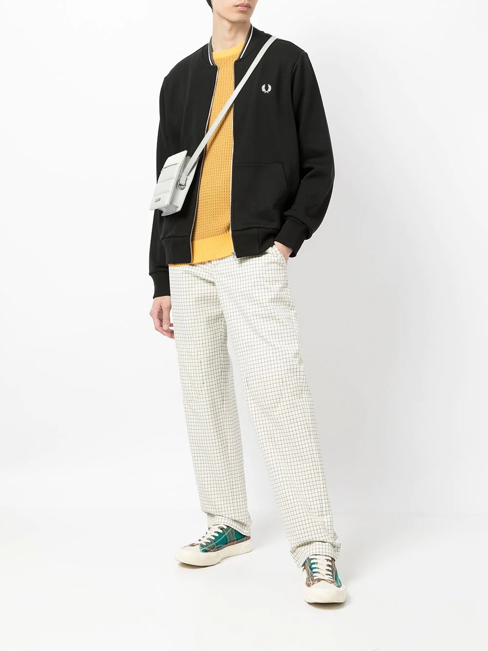 plain bomber jacket - 2