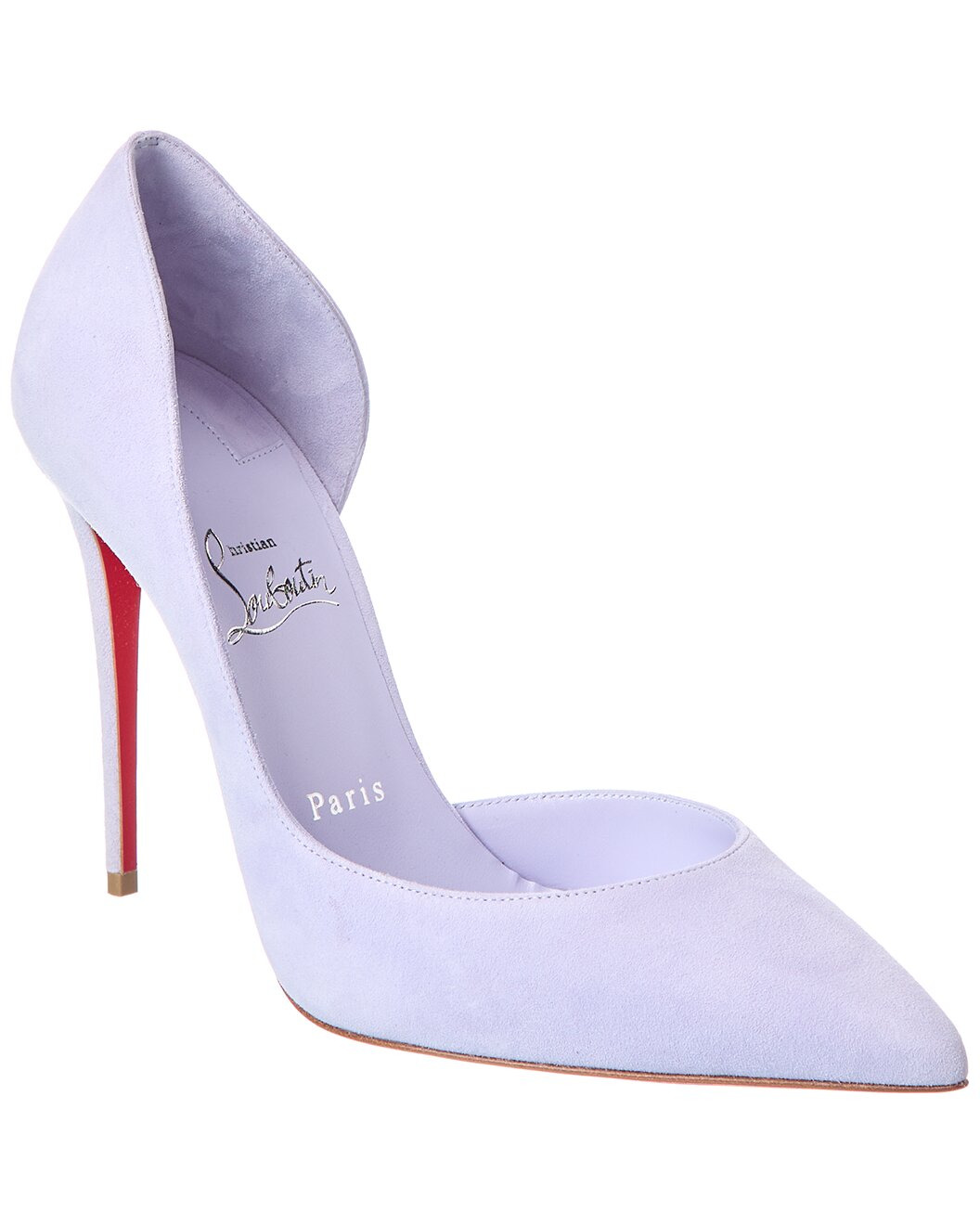 Christian Louboutin Iriza 100 Suede Pump - 1