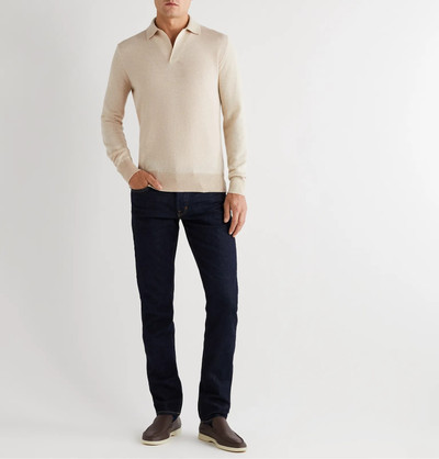 Loro Piana Roadster Slim-Fit Cashmere Polo Shirt outlook