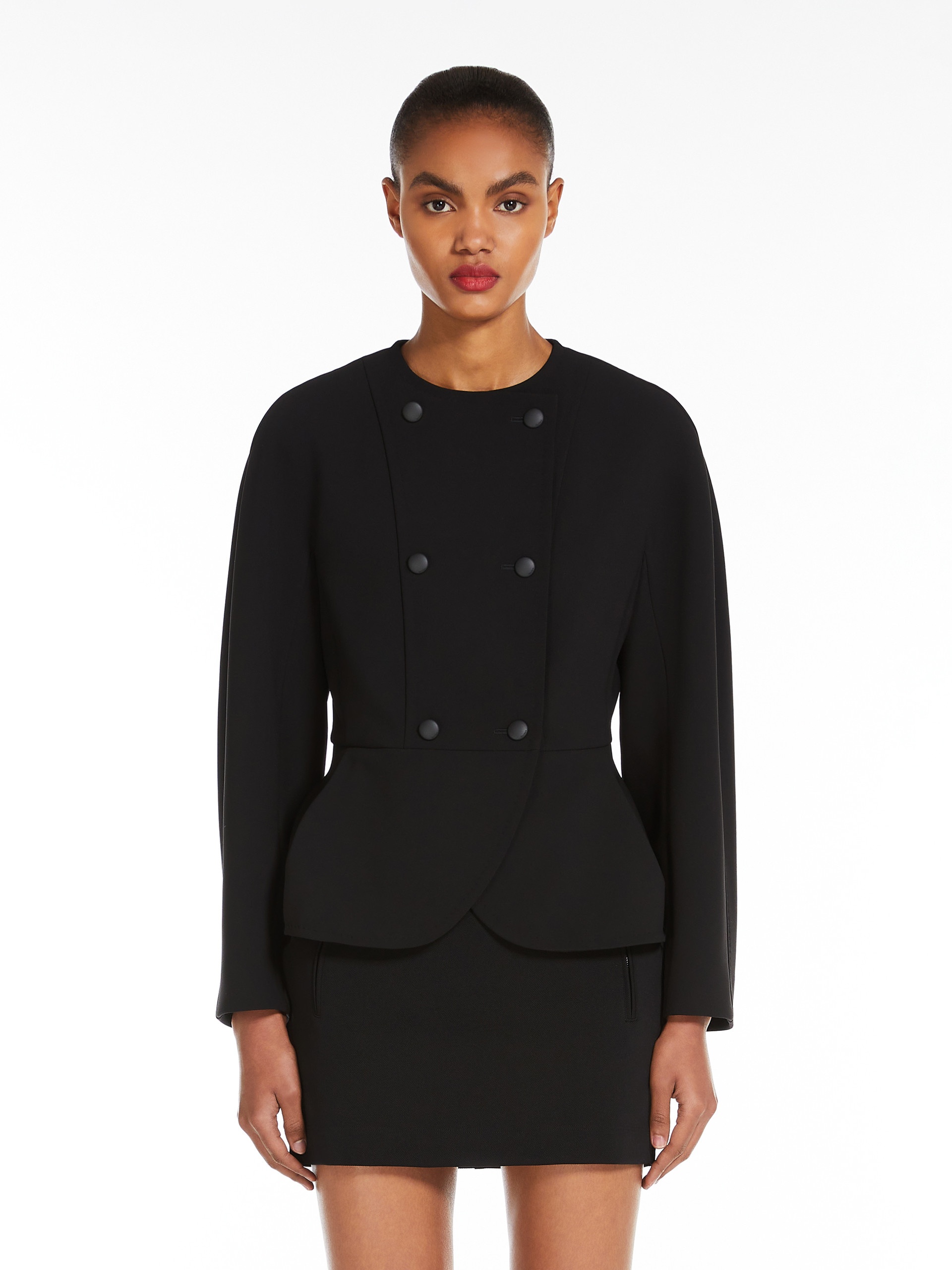 FRONDA Fitted jacket in stretch fabric - 3