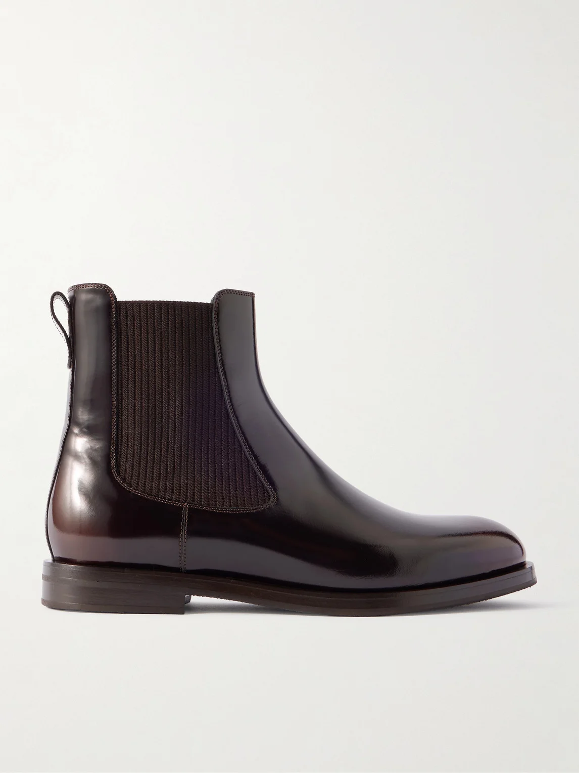 Sempione Manny Polished-Leather Chelsea Boots - 1