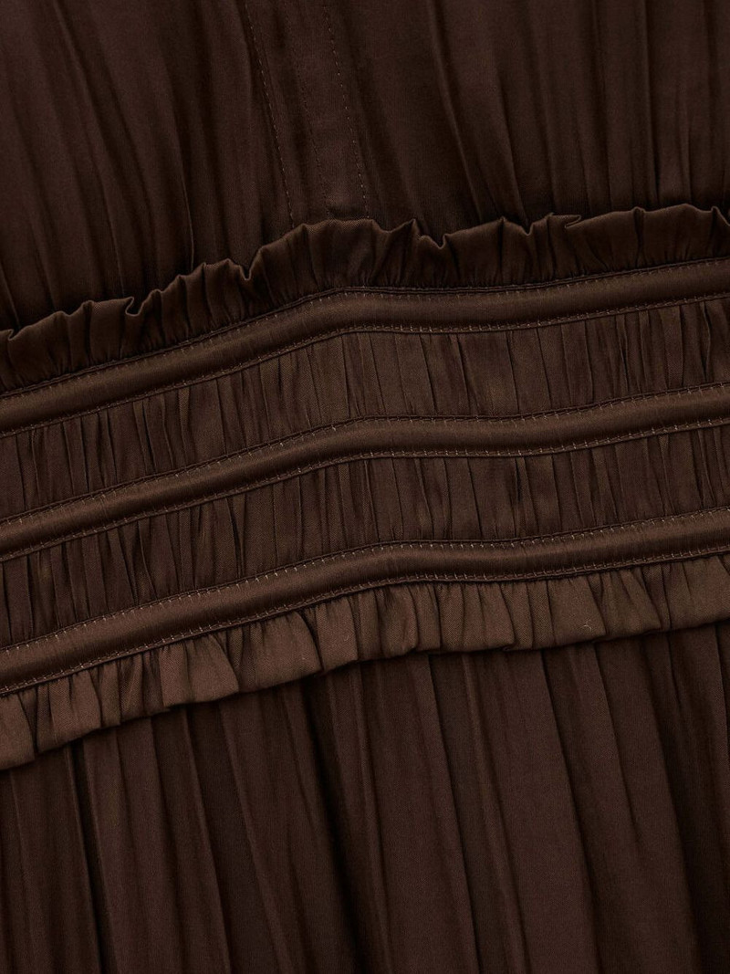 ba&sh shirred tiered dress outlook