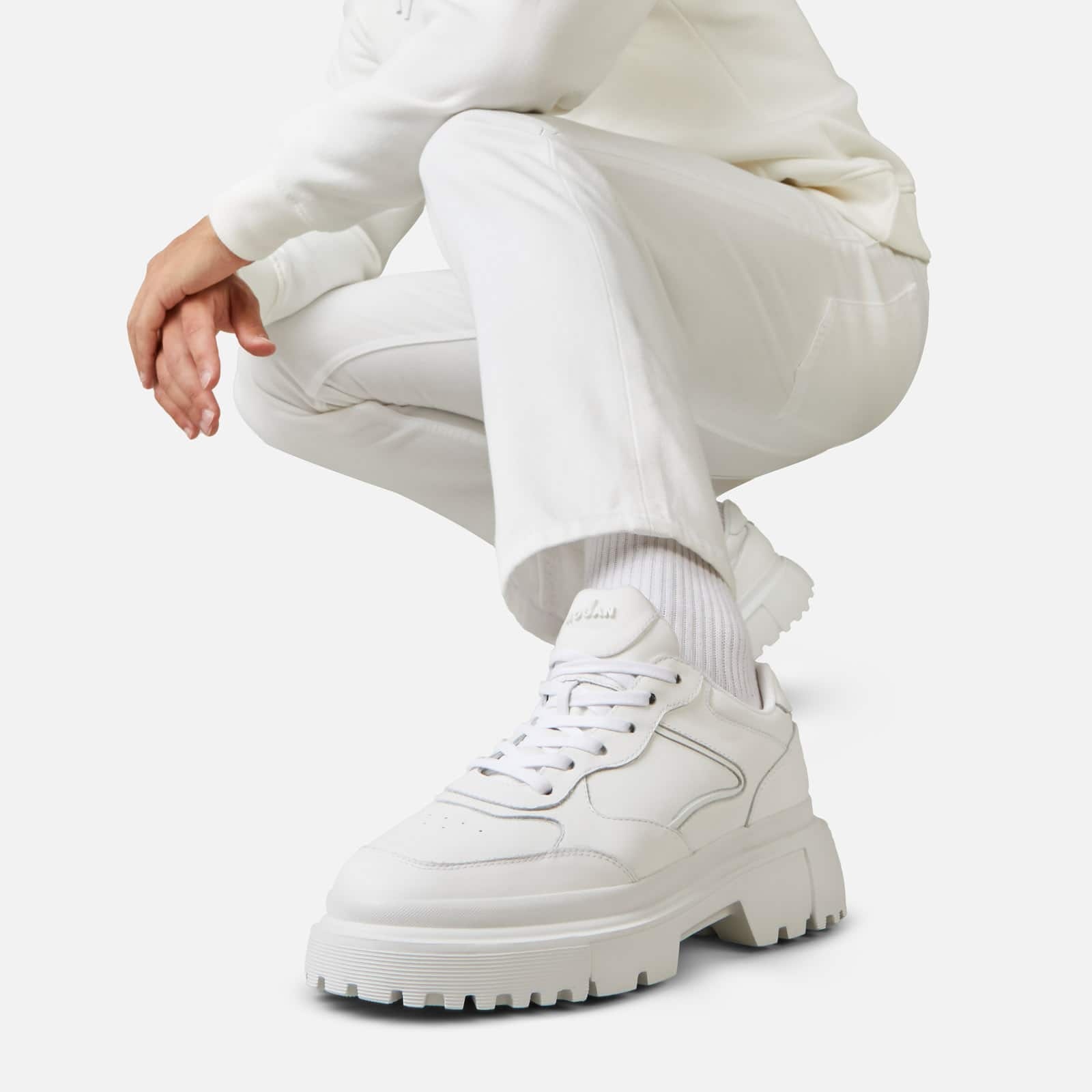 Lace-ups Hogan H629 White - 6