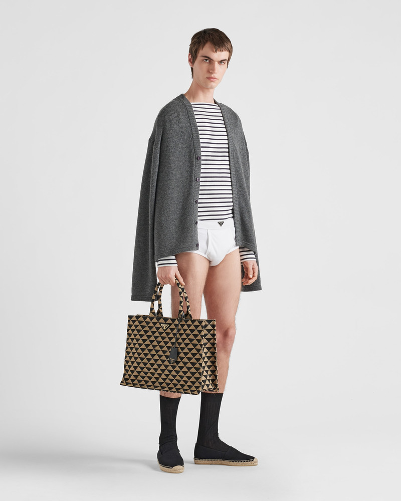 Prada Long-sleeved jersey T-shirt outlook