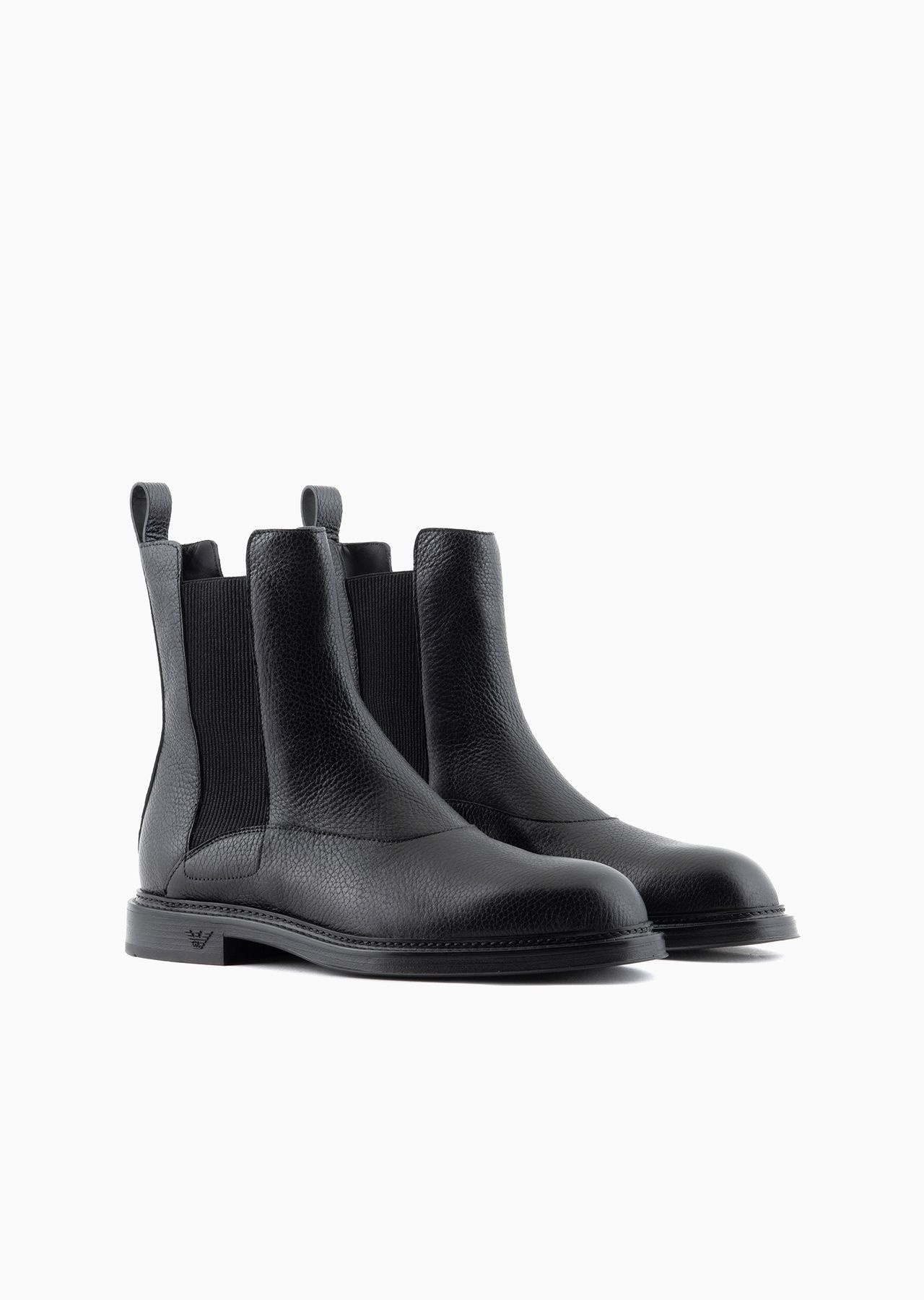 Grained leather Chelsea boots - 2