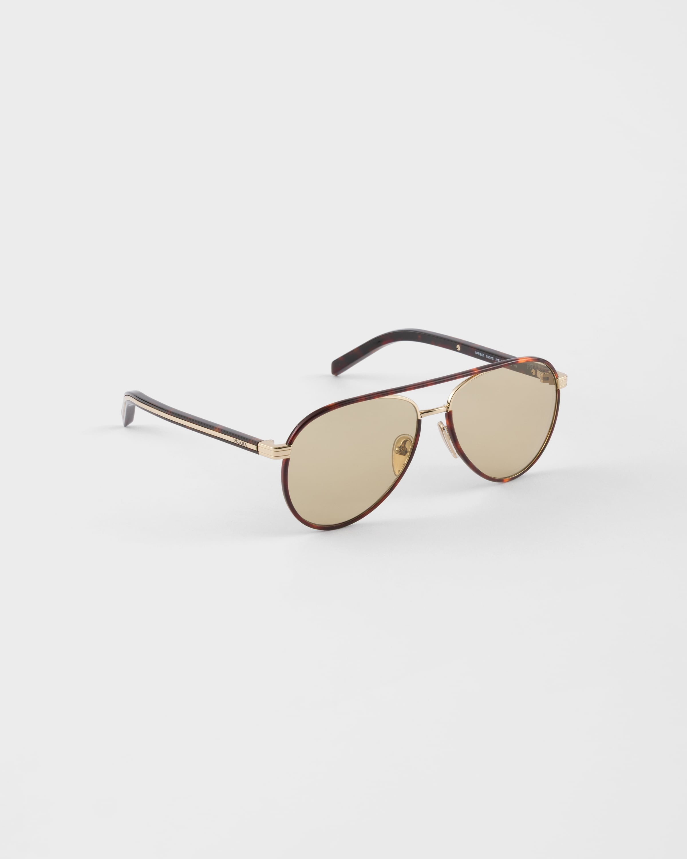 Prada sunglasses with the iconic metal plaque - 3