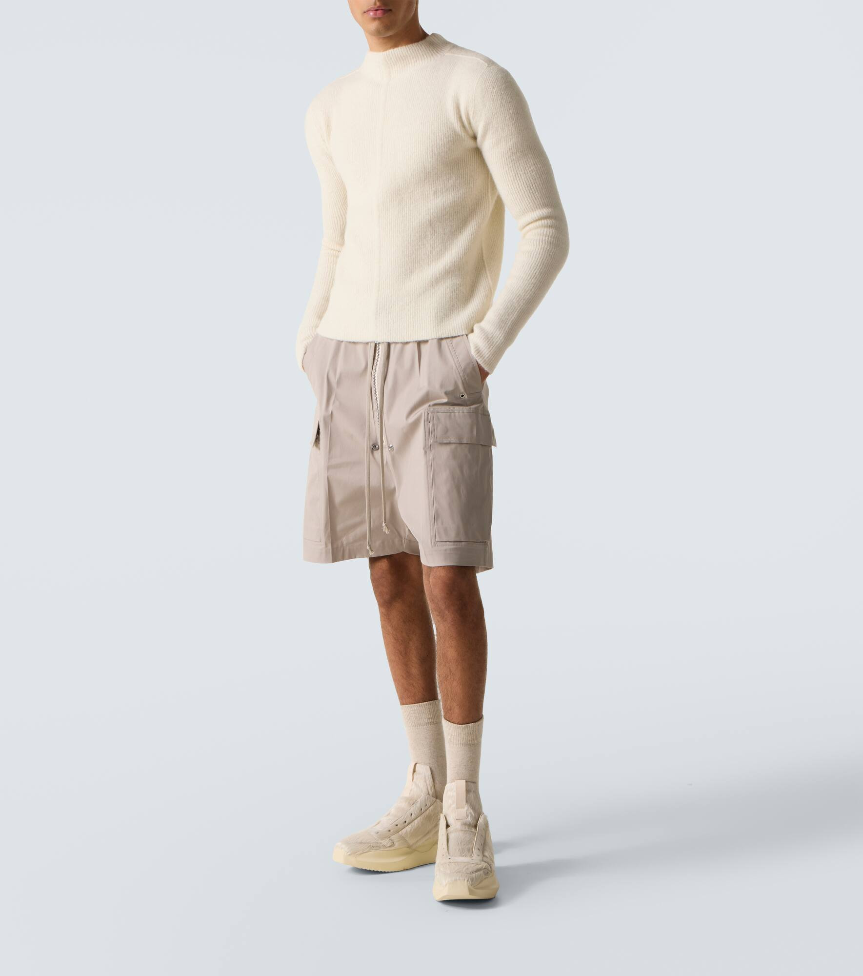 Calf hair sneakers - 2