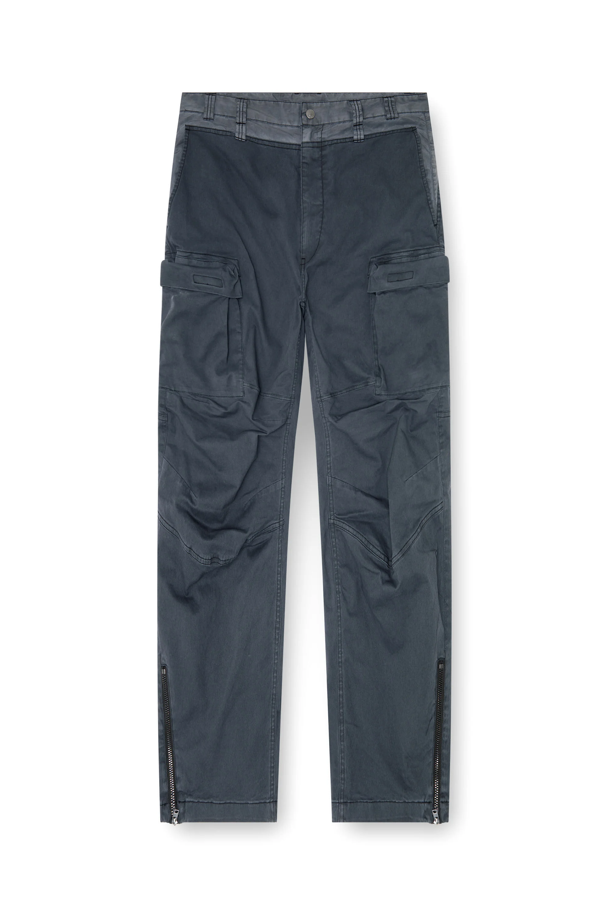CARGO PANTS IN COTTON AND NYLON - 1