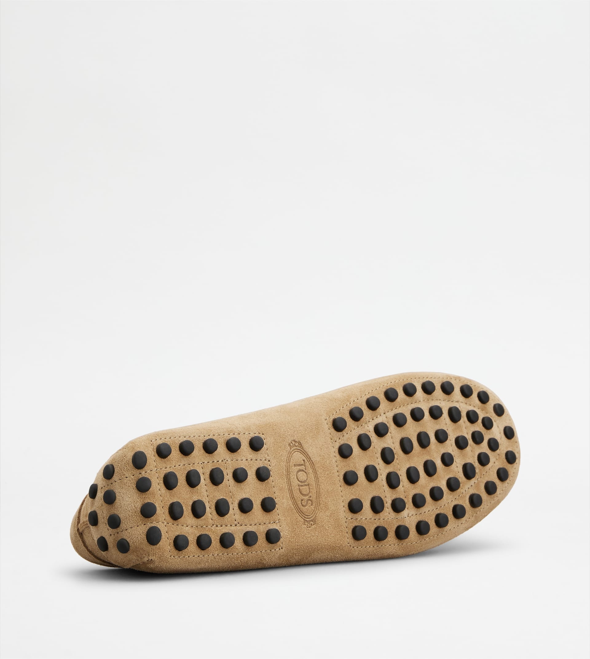 GOMMINO DRIVING SHOES IN SUEDE - BEIGE - 4