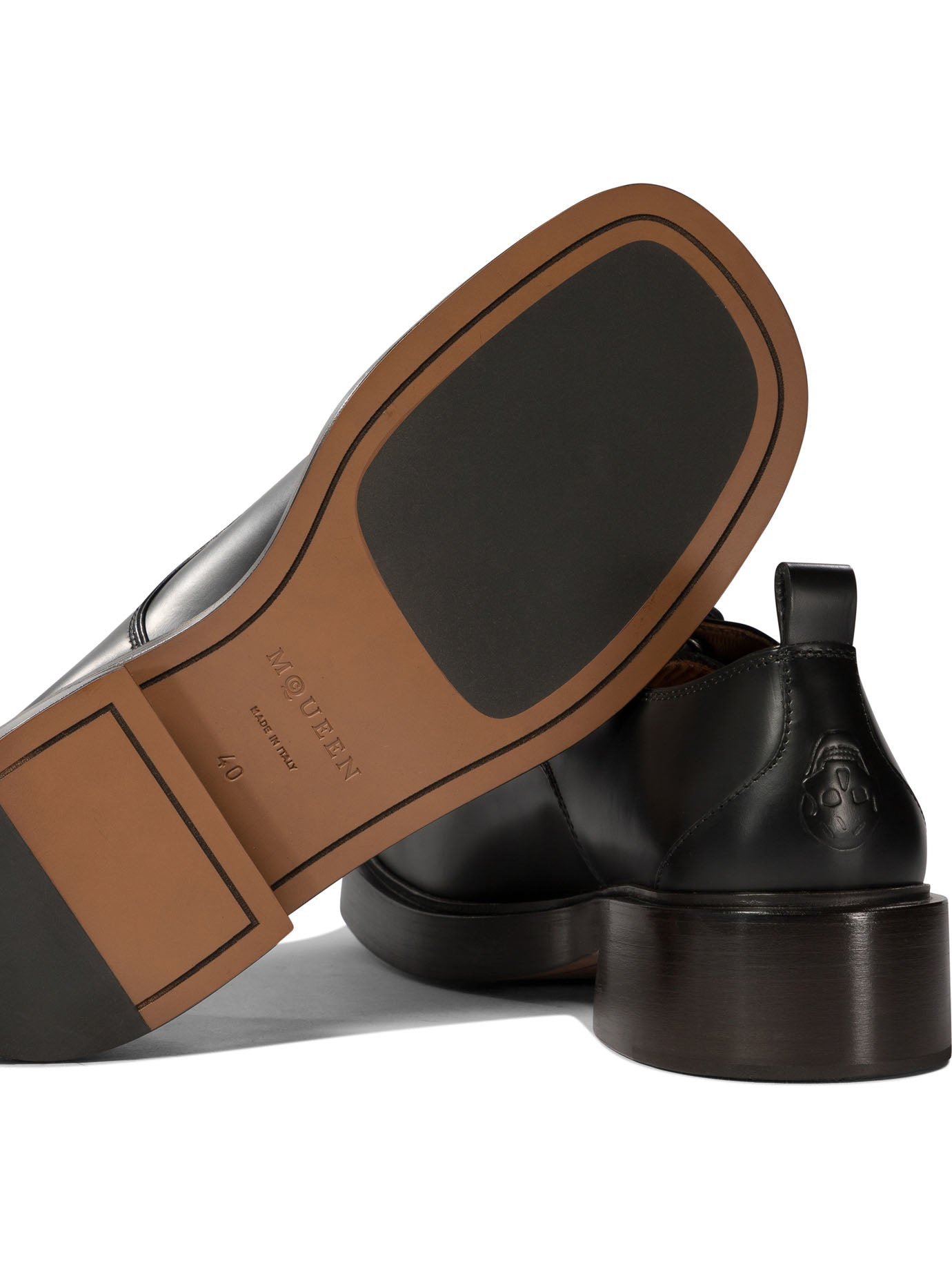 Alexander Mcqueen Men Lace-Up Derby Shoes - 4
