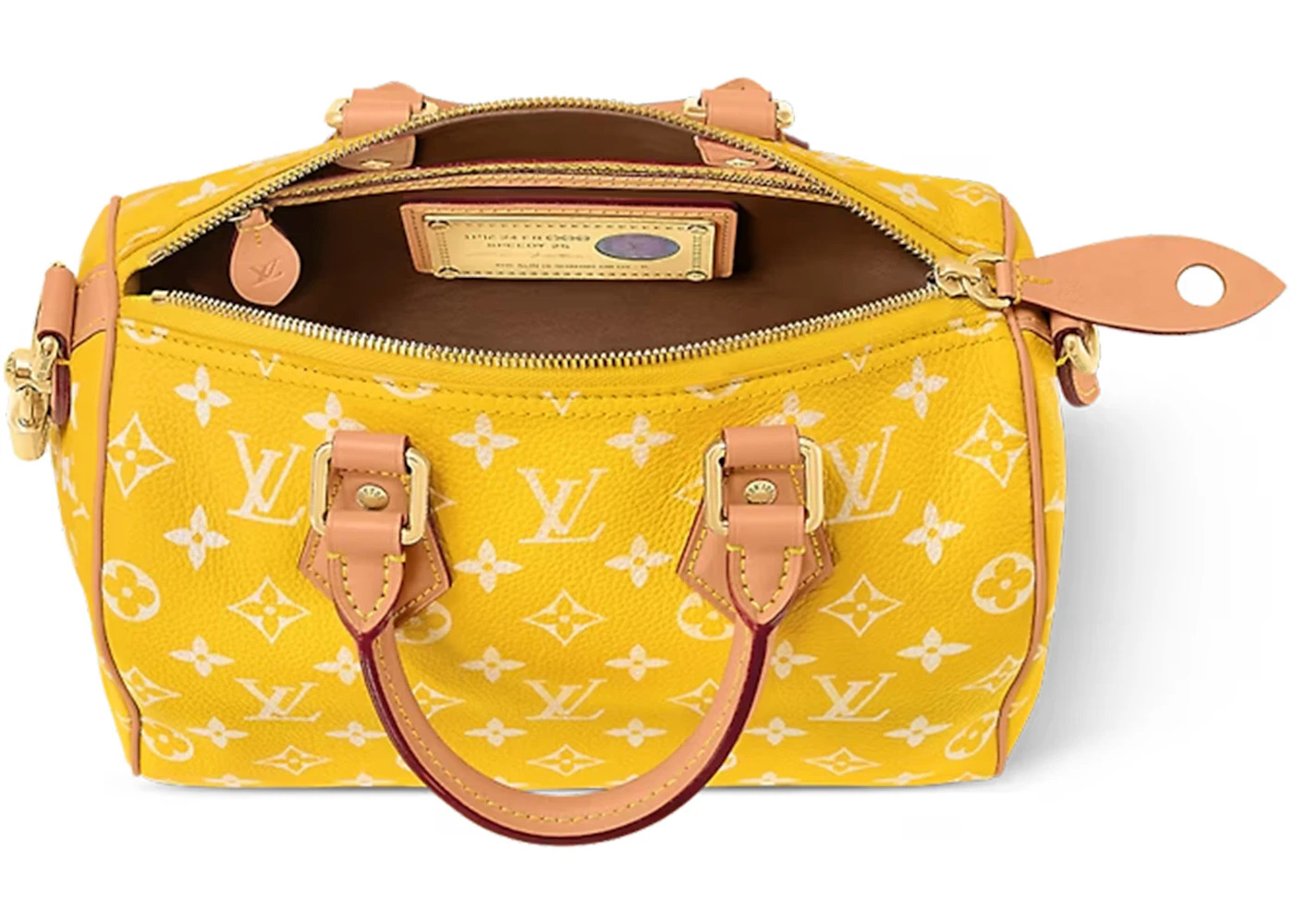 Louis Vuitton Speedy P9 Bandoulière 25 Monogram Leather Jaune Mat - 3